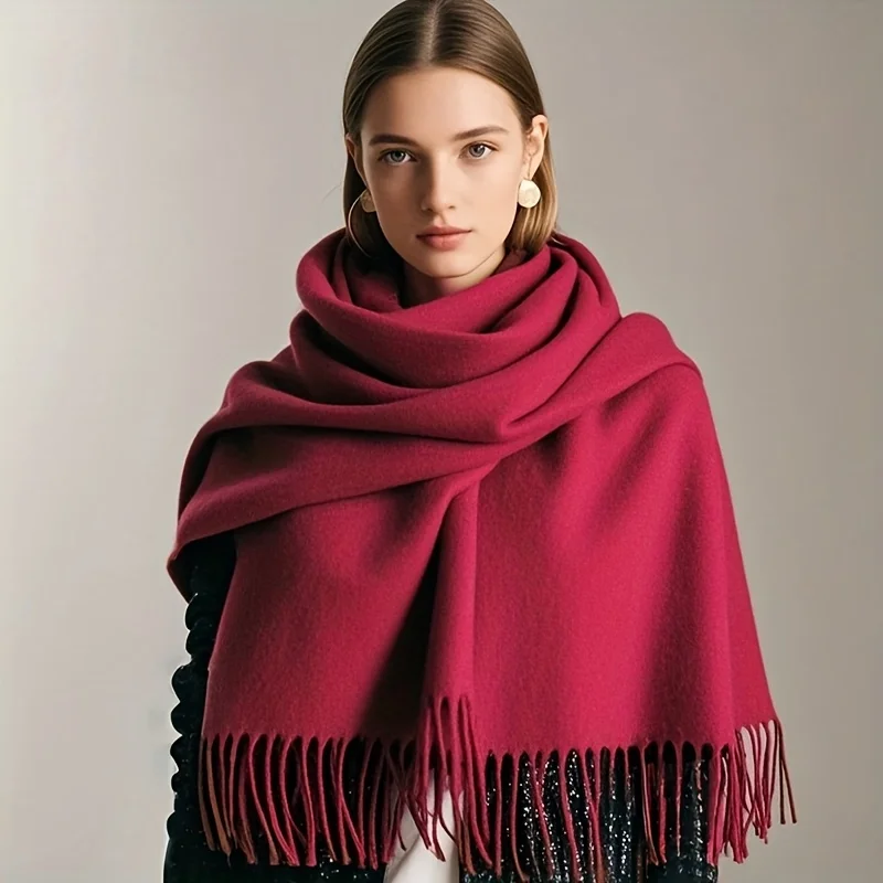 200Cm*70Cm/190Cm*33Cm Wool Scarf, Warm, Thickened And Enlarged, Shawl, Christmas Gift, Birthday Gift