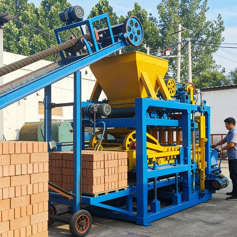 Customized Hollow Concrete Block Machine Cement Brick Maker Automatic Hydraulic