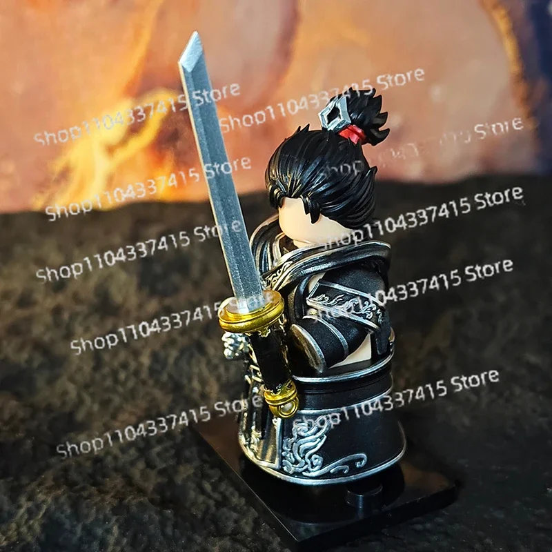 Moc blocos de construção humanos de alta qualidade, edição limitada, brinquedos, modelos de jogos de animação de desenhos animados, novos acessórios pintados à mão