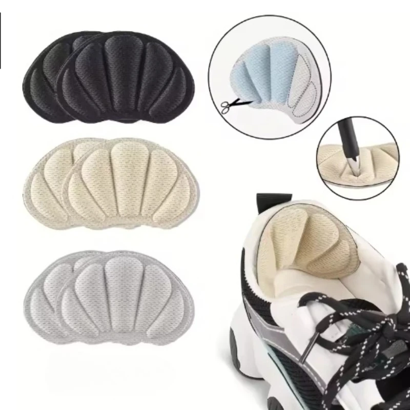 1Pairs/2pcs Heel Stickers Insoles Patch Anti-Pain Pads Heel Protector For Women's High Heels Shoe Pad Heel Patch