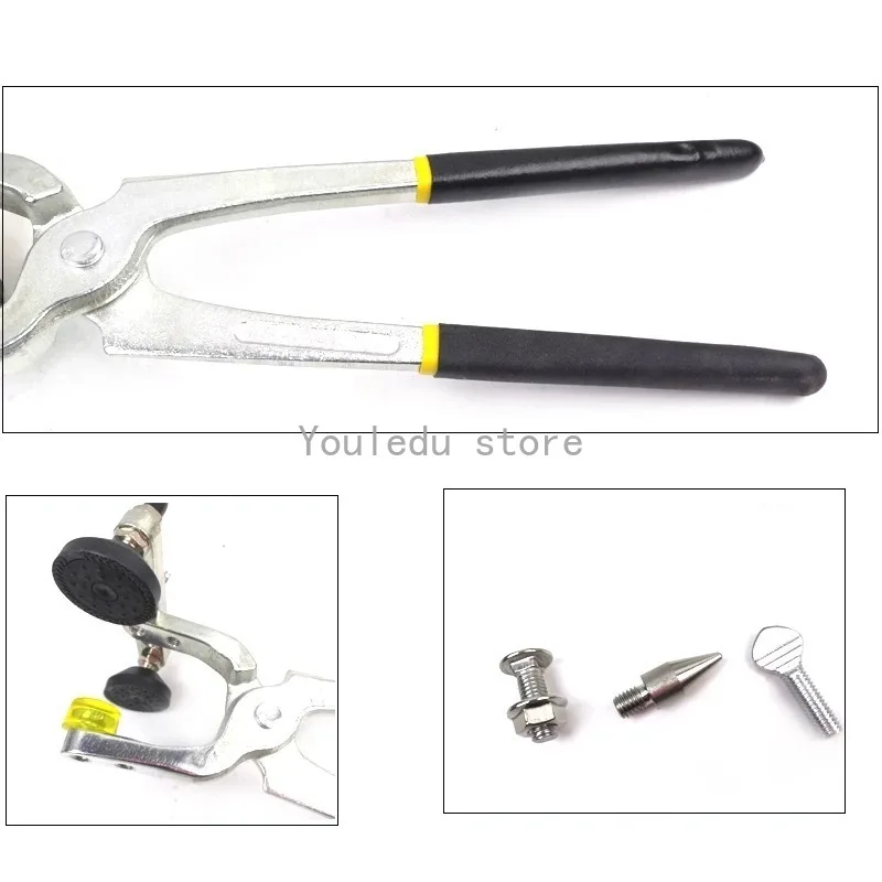 Strumenti di riparazione di ammaccature senza vernice strumenti per bordi della portiera dell'auto coperchio del motore pannello di riparazione del bordo KIT liscio pinze per la riparazione della carrozzeria automatica per ammaccature automatiche