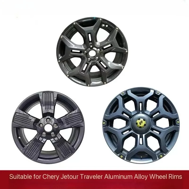 Genuine Aluminum Alloy Wheel Rim for Jetour Traveler Shanhai T1 T2 Original Car Wheel Hub