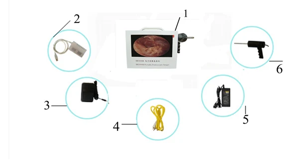 Ysenmed Portable Digital Veterinary Otoscope Wifi Wireless Otoscope Ear Ent Endoscope Camera