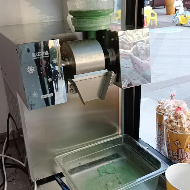 Korean Style Snowflake Fully Automatic Fluffy Internet Celebrity Street Vendor Snow Machine Shaved Ice M