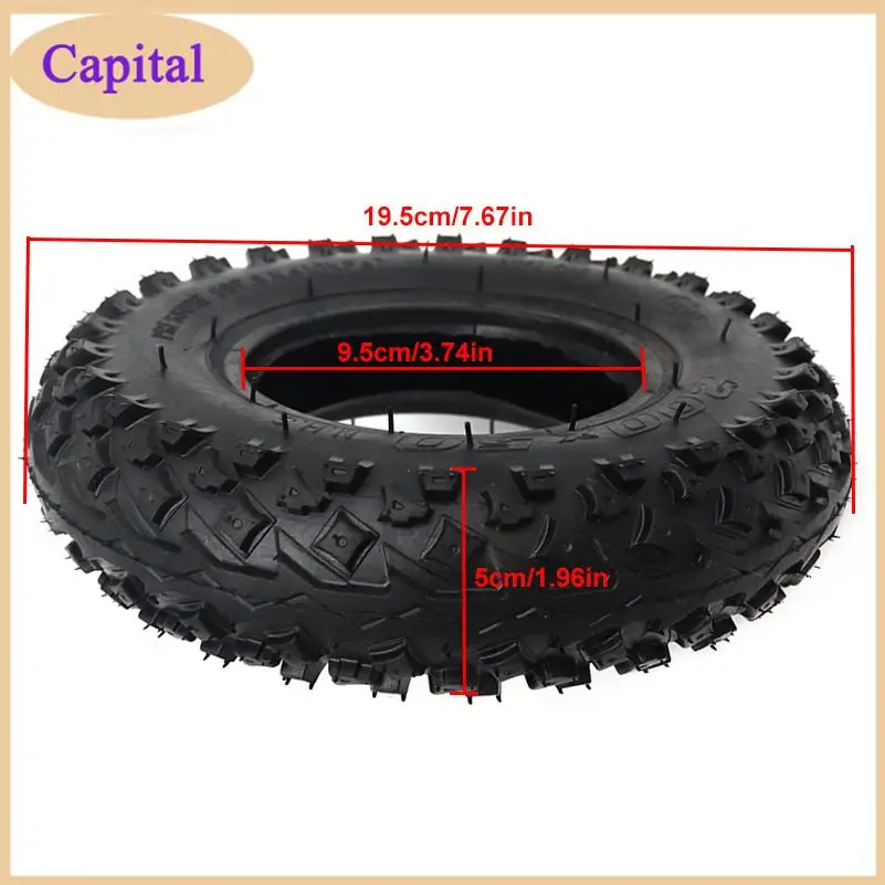 Electric skateboard wheel chair car, hand cart with 200X50 tires and inner tube all wheels