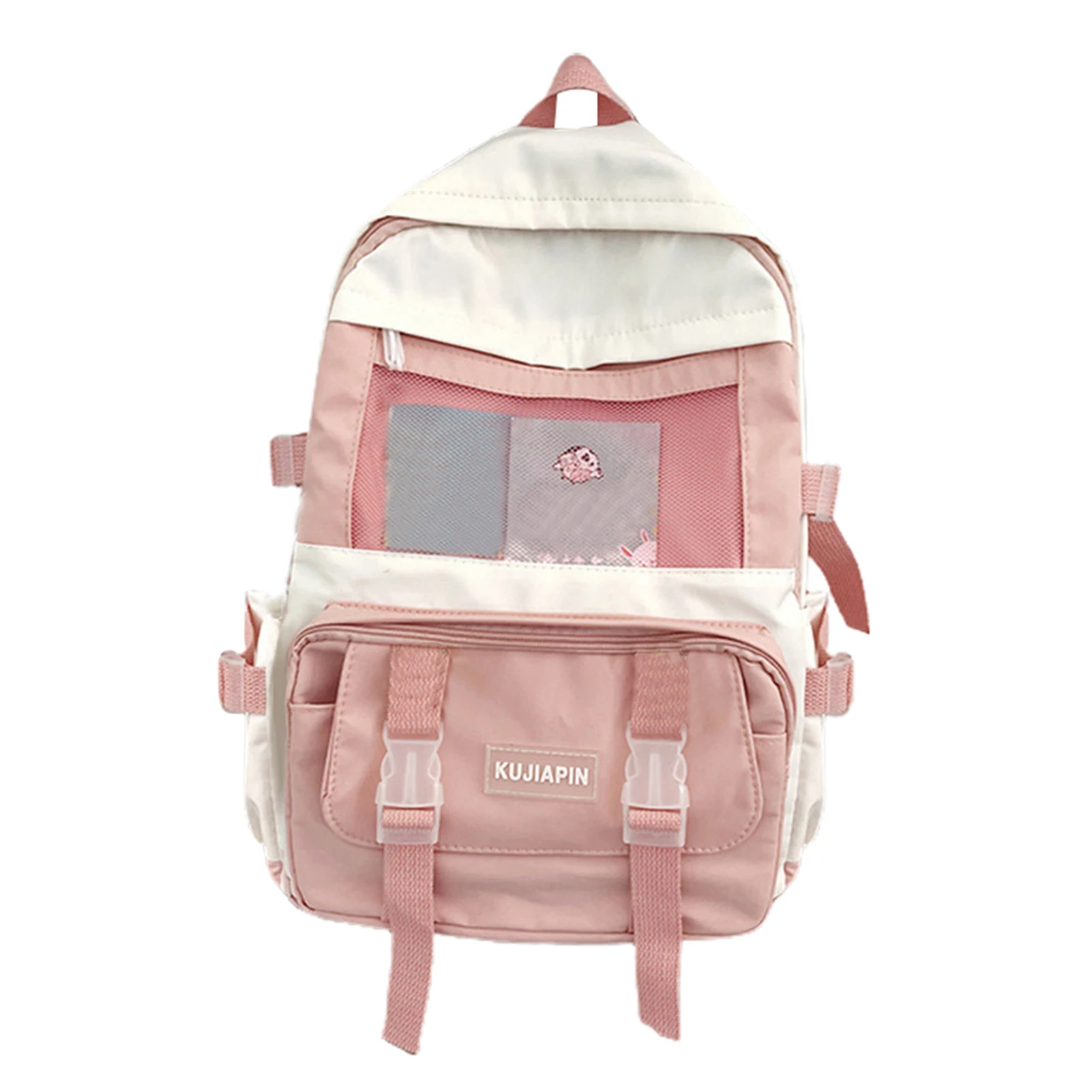Men's and Women's Large Capacity Casual Schoolbag Universal Nylon Backpack Fashion Computer Backpack Daily Commuting
