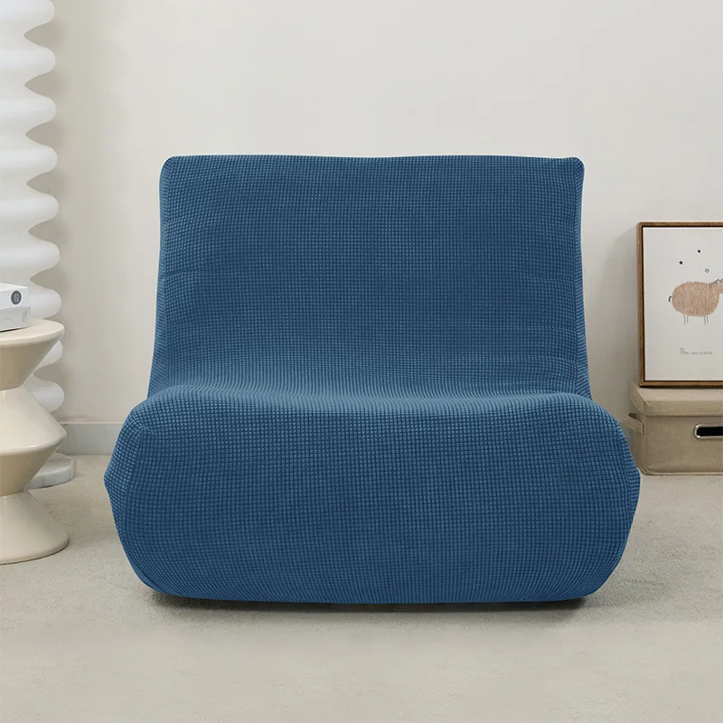 Full Wrap Stretch Corn Fleece Lazy Sofa Cover Dust Cover for Furry Sofa