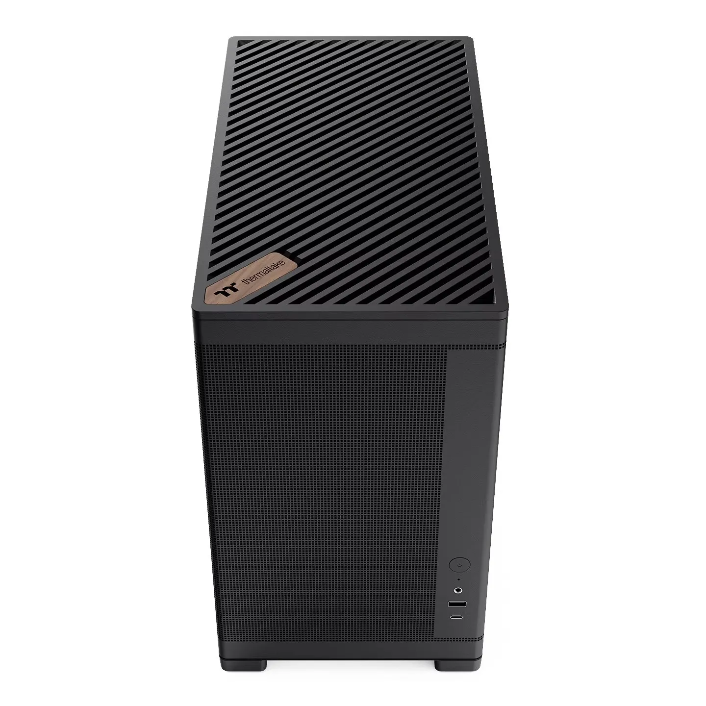 M-ATX ITX Mini PC Case Compact Desktop Computer Chassis Support ATX PSU 375mm GPU 240mm Radiator Type-C USB3.0