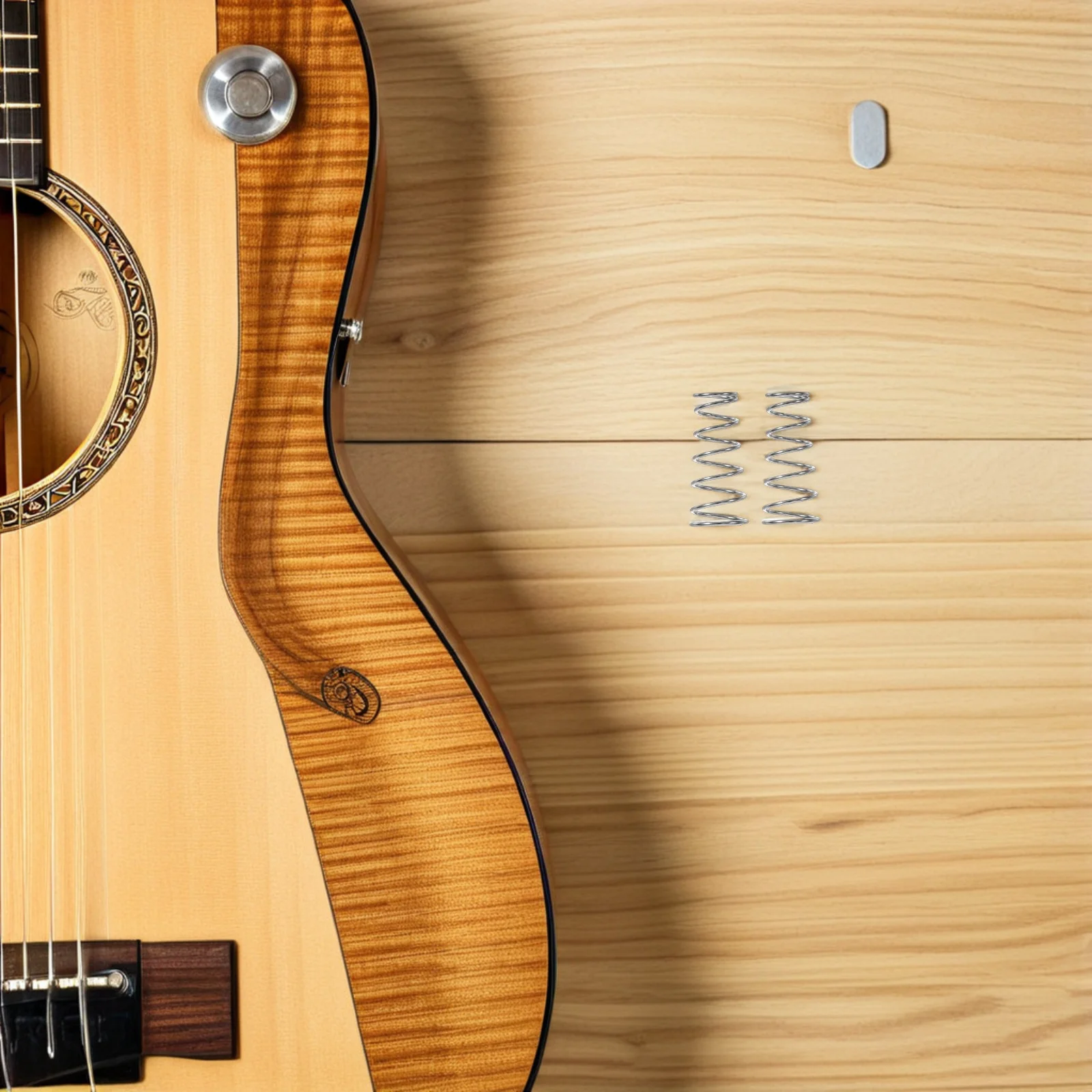 

50Pcs Tower Shape Tremolo Springs Electric Guitar Bridge Springs Pickup Replacement Parts Tremolo Arm Tension Stability