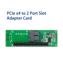 SFF-8643 8I to PCIe x16 Slot Adapter Card with 15pin SATA Power connector----XIC 338PE