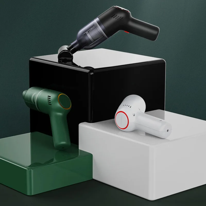 Máy Hút Bụi Xe Hơi Không Dây Khô Và Ướt Cầm Tay Tự Động Hút Chân Không Gia Đình Và Xe Hơi Kép Sử Dụng Máy Hút Bụi Mini 8000Pa với Tích Battrery