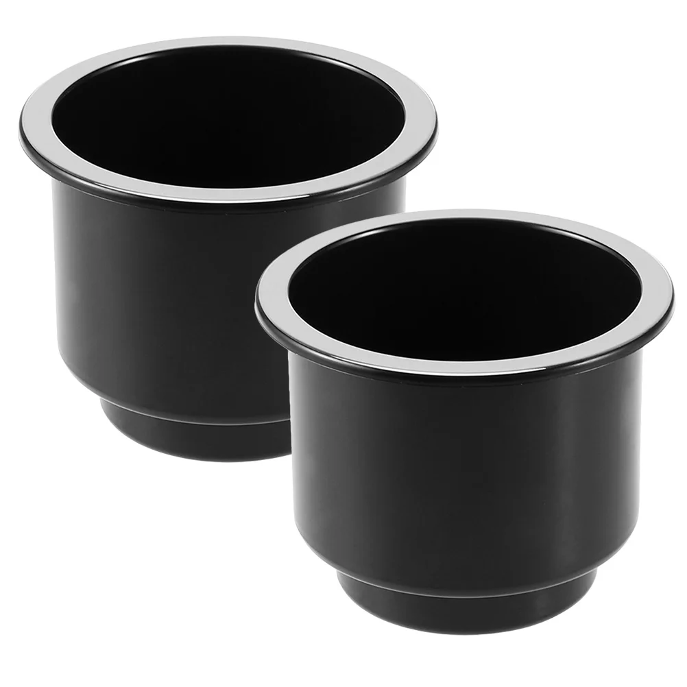 

2pcs Car Cup Holders Universal Plastic Drink Inserts For Vehicles Trucks Rvs Boats Motorhome Golf Cart Recessed Cup Holder Sofa