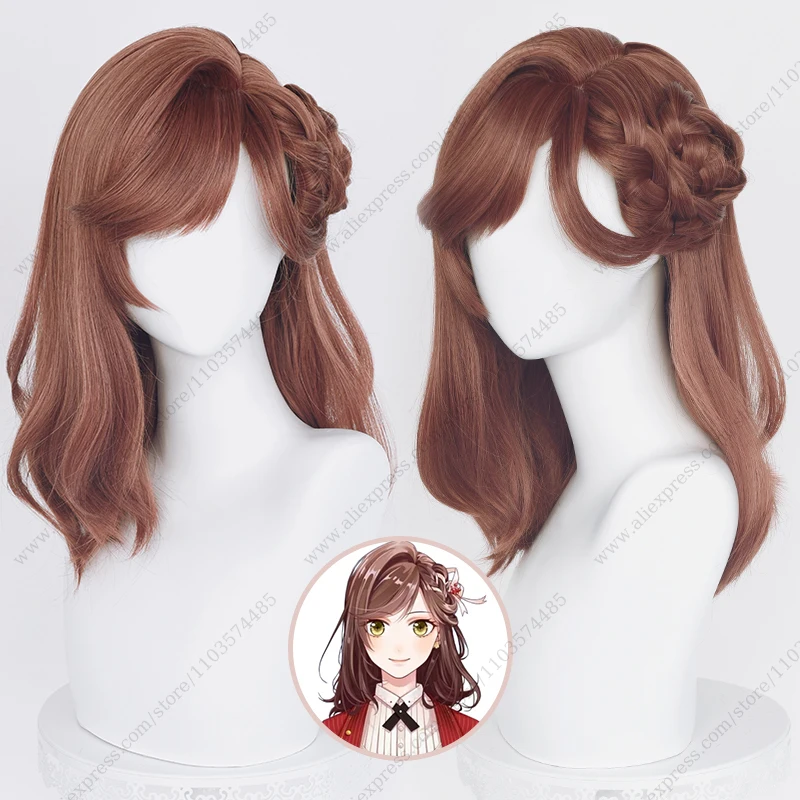 

Game Tears of Themis Heroine Cosplay Wig 50cm Long Heat Resistant Synthetic Hair