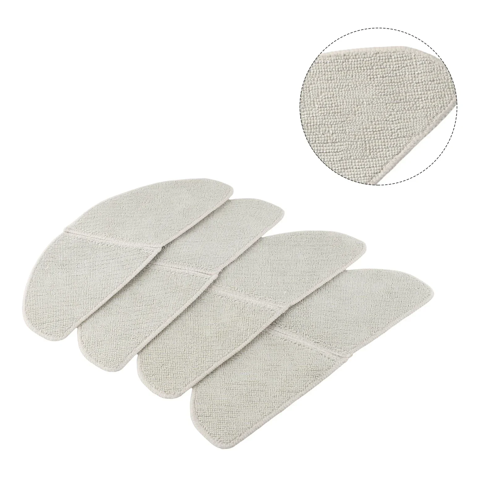 Panos Mop para Midea s8 s8 Plus para Thinkair Rv50 Pro Panos Mop Robô Aspirador de pó Peças Reposição Acessórios 10 Peças