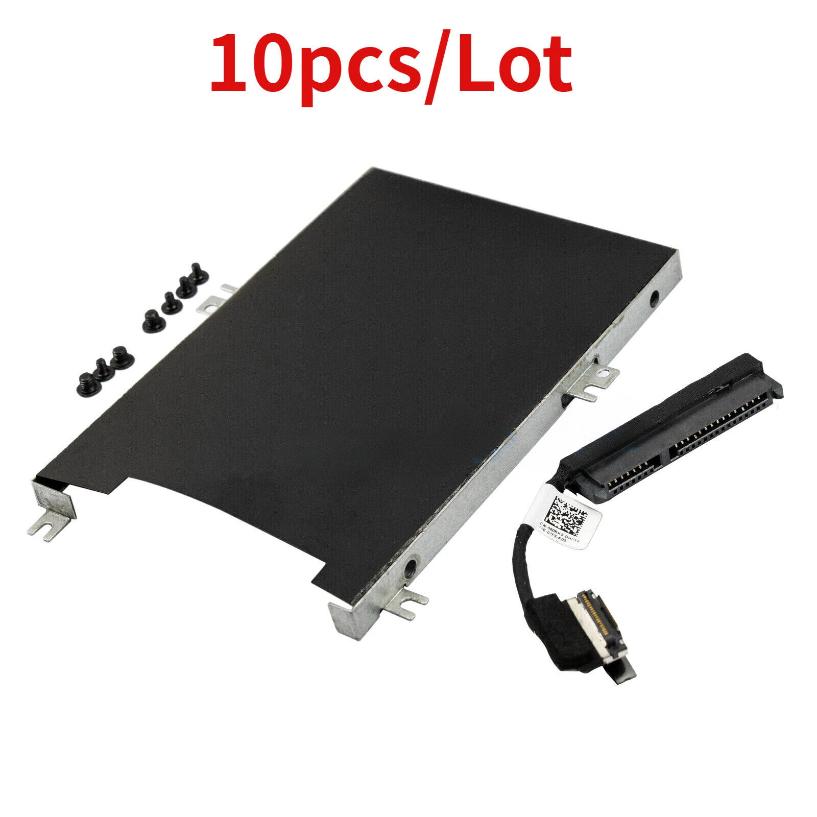 Mr.Tough 10PCS  5470 E5470 SATA HDD Caddy Cable 80RK8+4JMFP Bracket Holder  For Dell Latitude