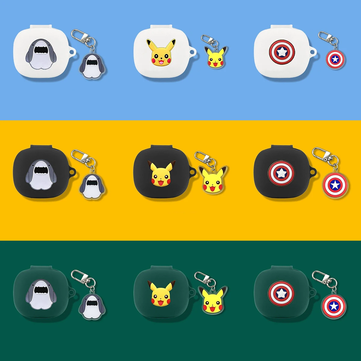 Anker Soundcore Life용 카툰 실리콘 케이스, P3 보호대 케이스, 충격 방지 보호 무선 블루투스 이어버드 케이스