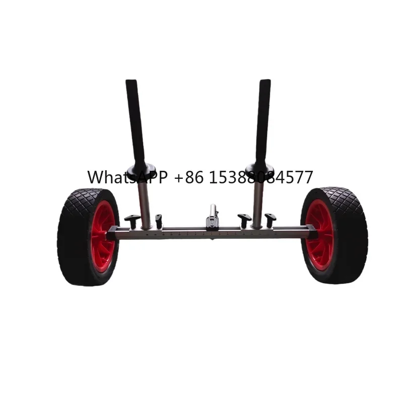 Manually Simplified Plug in Trolley with Fishing Kayak to Make Your Transportation Easier