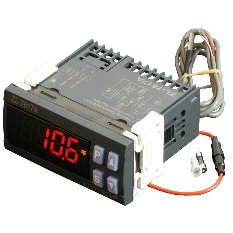 A92P LILYTECH ZL-7817A PID Temperature Controller Thermostat with Integrated SSR 100-240Vac Power Supply