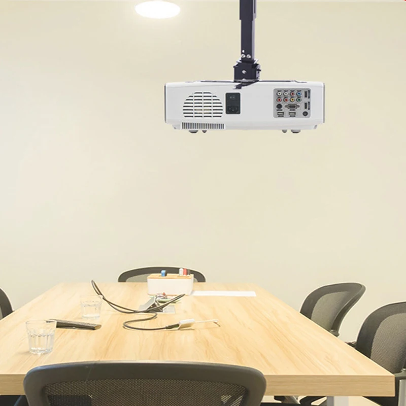 Hot Selling !! Universal LCD/DLP/LED Projector Ceiling Mount shorter Ceiling Bracket T717 Free Shipping !!