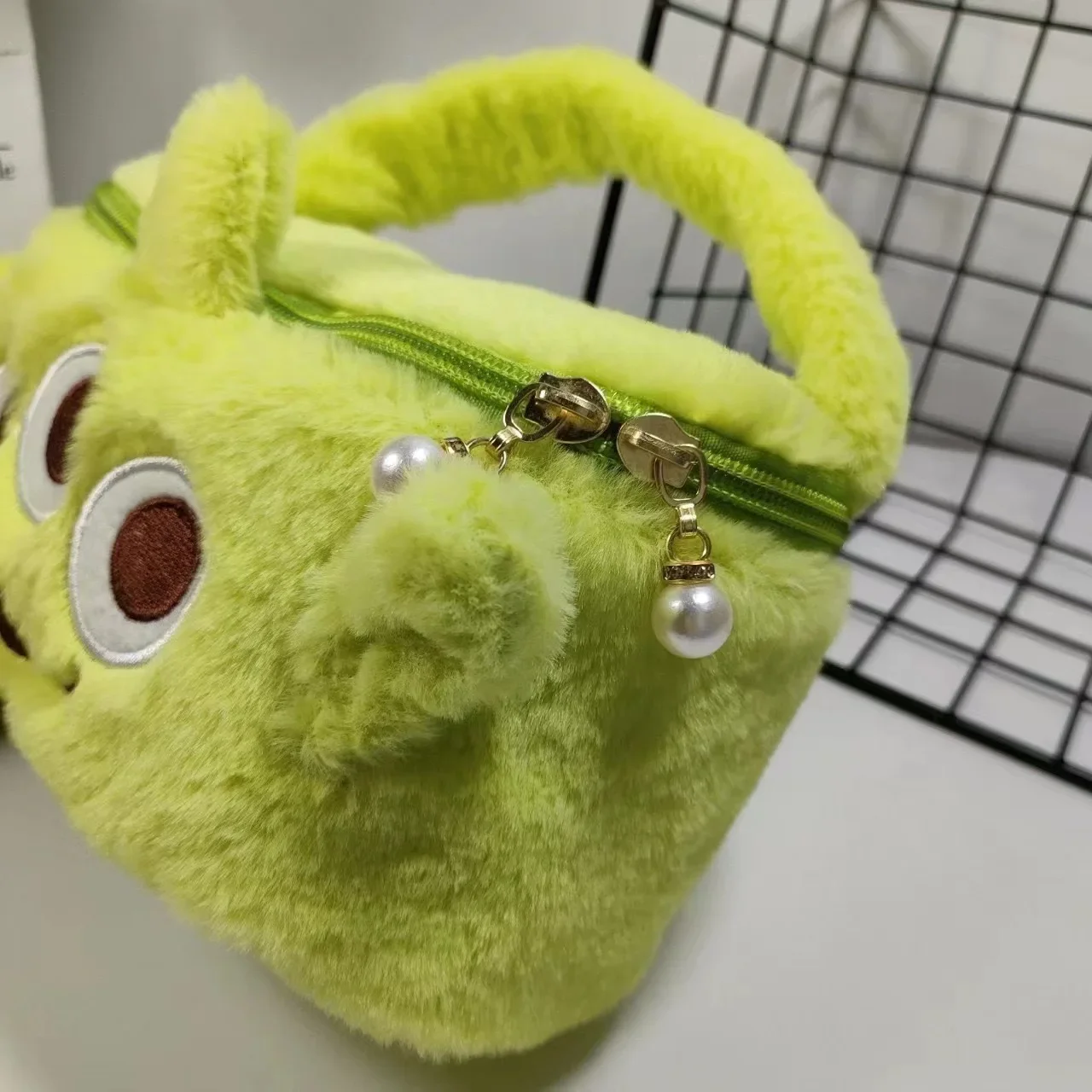 Disney Stitch Tas Penyimpanan Makeup Kapasitas Besar Kosmetik Wanita Kotak Tas Tangan Mewah Gambar Kartun Portabel Hadiah Anak Perempuan