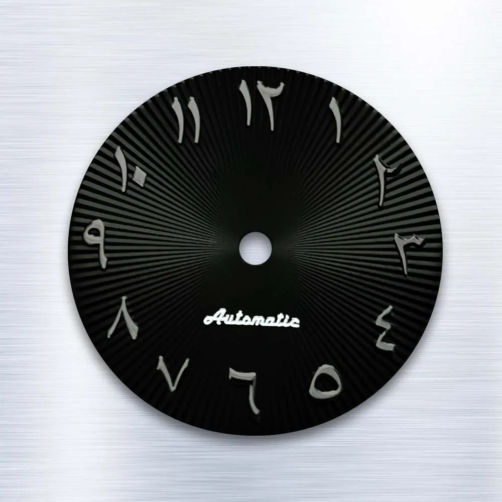 Latest styles 28.5mm S Logo Dial NO Luminous Roman script Suitable for NH35/36 Movement Watch Modification Accessories