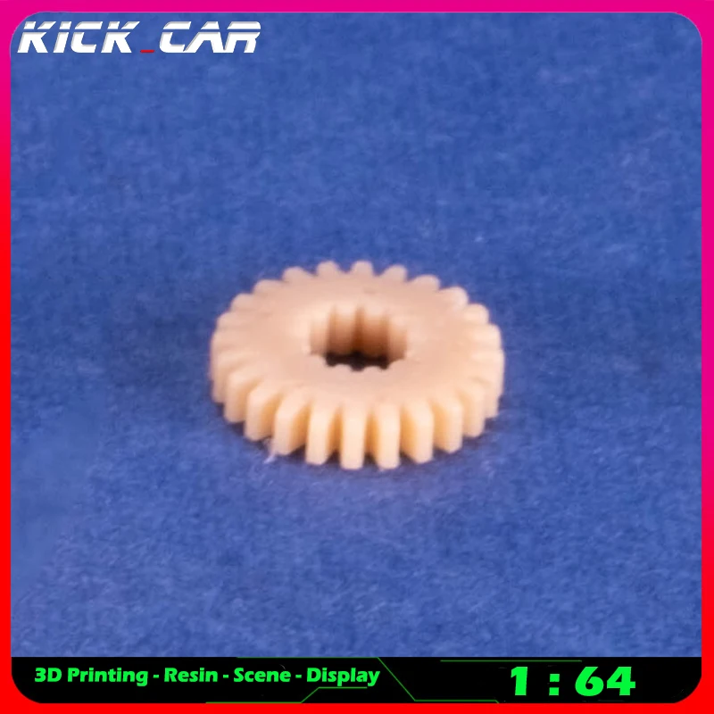 Kickcar 1/64 Gear Wheel Model Car Diorama Uncolored Resin Garage Scene Repair Tools Decoration Simulation Scene Toy