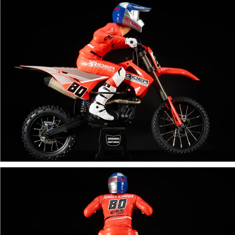 1/14 Electric RC Model Motocross Model Sagittarius Toy Gift Beautiful Car Model