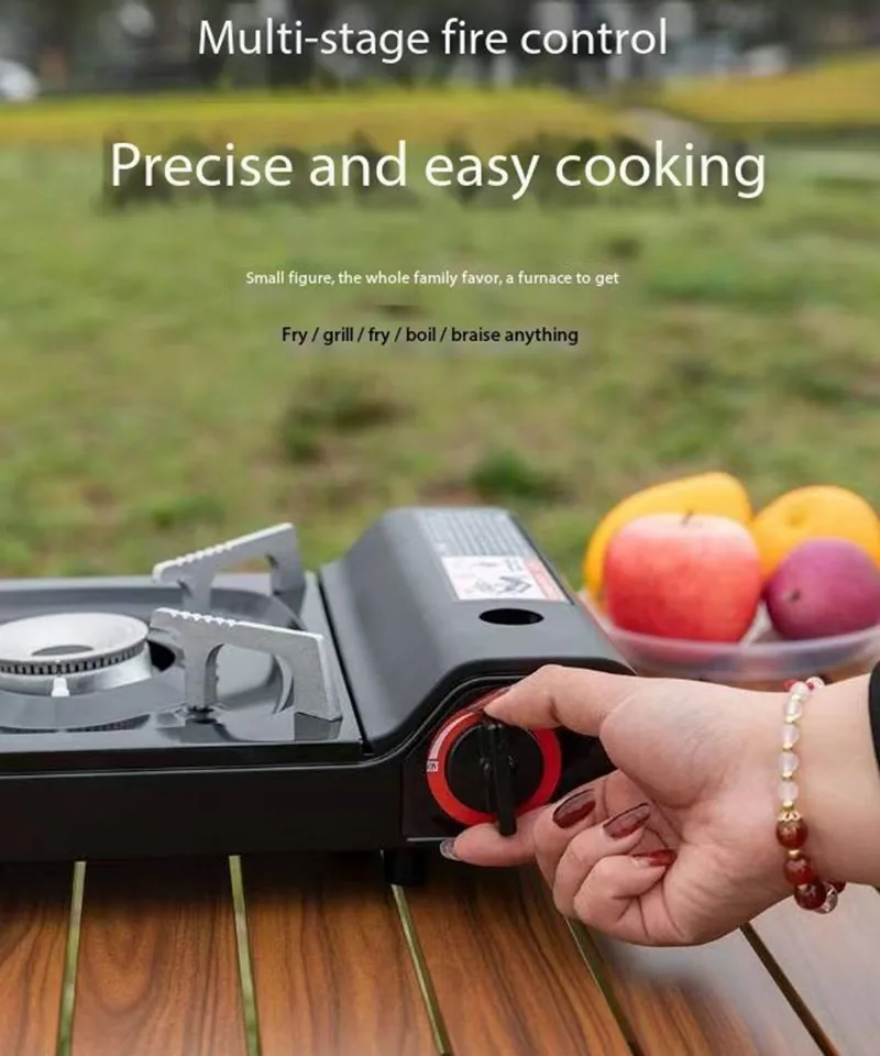 Outdoor Barbecue Grill, Household Card Magnetic Stove, Gas Stove KRR-169, Portable Integrated Card Stove