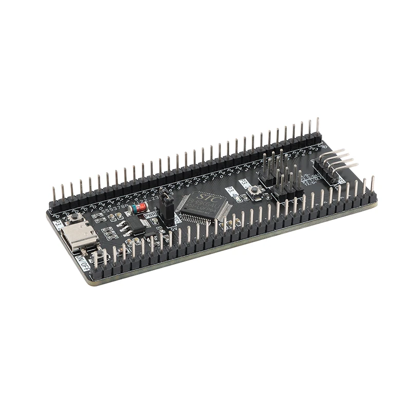 STC8H8K64U STC32G12K128 LQFP64 DIP40 8051 Microcontroller Core Learning Development Board Module USB Download Burning Simulation