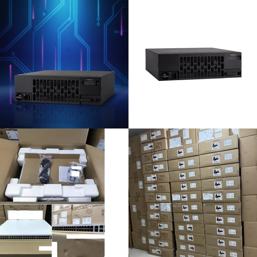 ISR4461/K9 for Cisco ISR 4000 Series Wireless Enterprise Router 1RU Layer 3 Ethernet Ports Integrated Services Router for