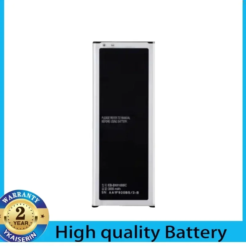 YKaiserin 3000mAh  EB-BN916BBC Mobile Phone Batteries for Samsung Galaxy Note 4 N9100 N910U N910F N910A Black Shark Battery