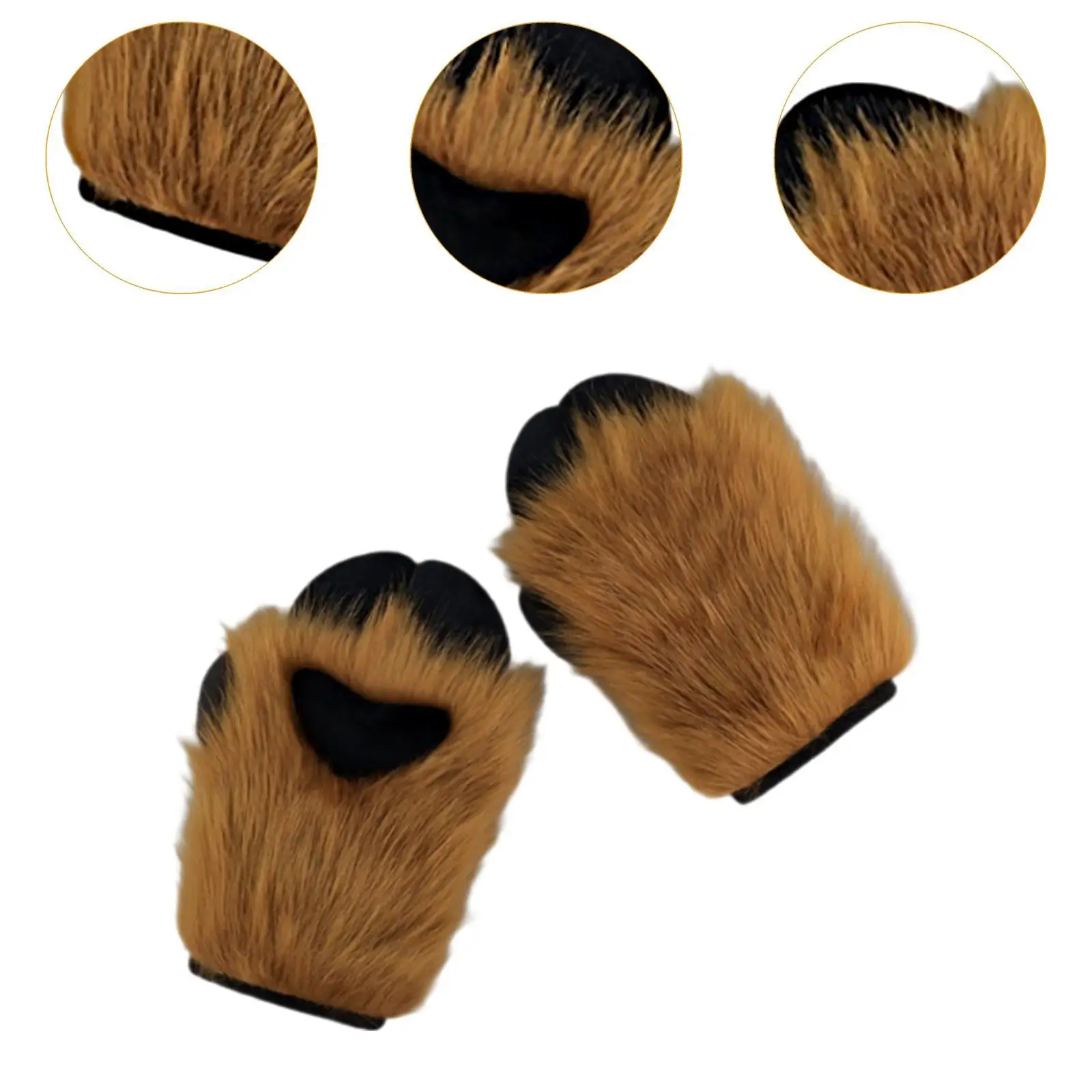 Pattes gants vêtements à main accessoires de Costume mains griffe habiller gants à griffes pour