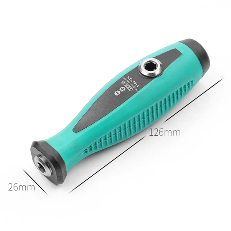 ABBO-Multi-Use Handle For Screwdriver Heads, Ideal For Furniture Appliance Repairs – Screwdriver Adapter