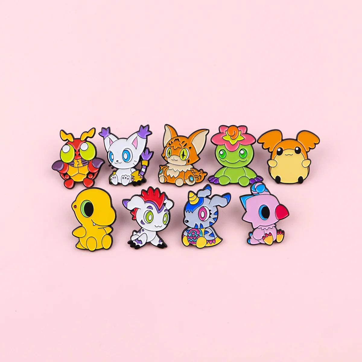 Gemischtes 17-teiliges Anime-Emaille-Pin-Set: Abenteuer-Spiel-Cartoon-Anstecknadeln, niedliche Abzeichen und Broschen für Kleidung, Rucksäcke, Schmuckgeschenke für Freunde – Detail 1