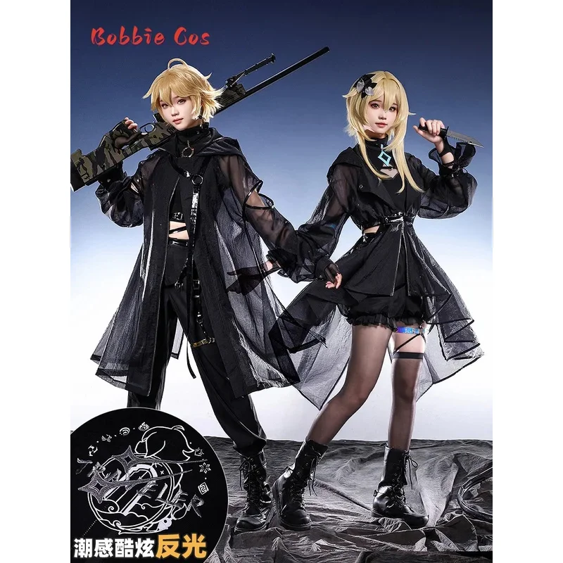 

Bobbie Cos Aether/Lumine Cosplay Costume For Halloween Christmas Festival Party Clothes