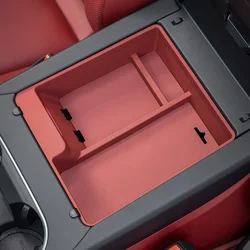 For Porsche Cayenne Macan Car Center Console Storage Box Tray Central Armrest Organizer Case Door Storage Interior Accessories