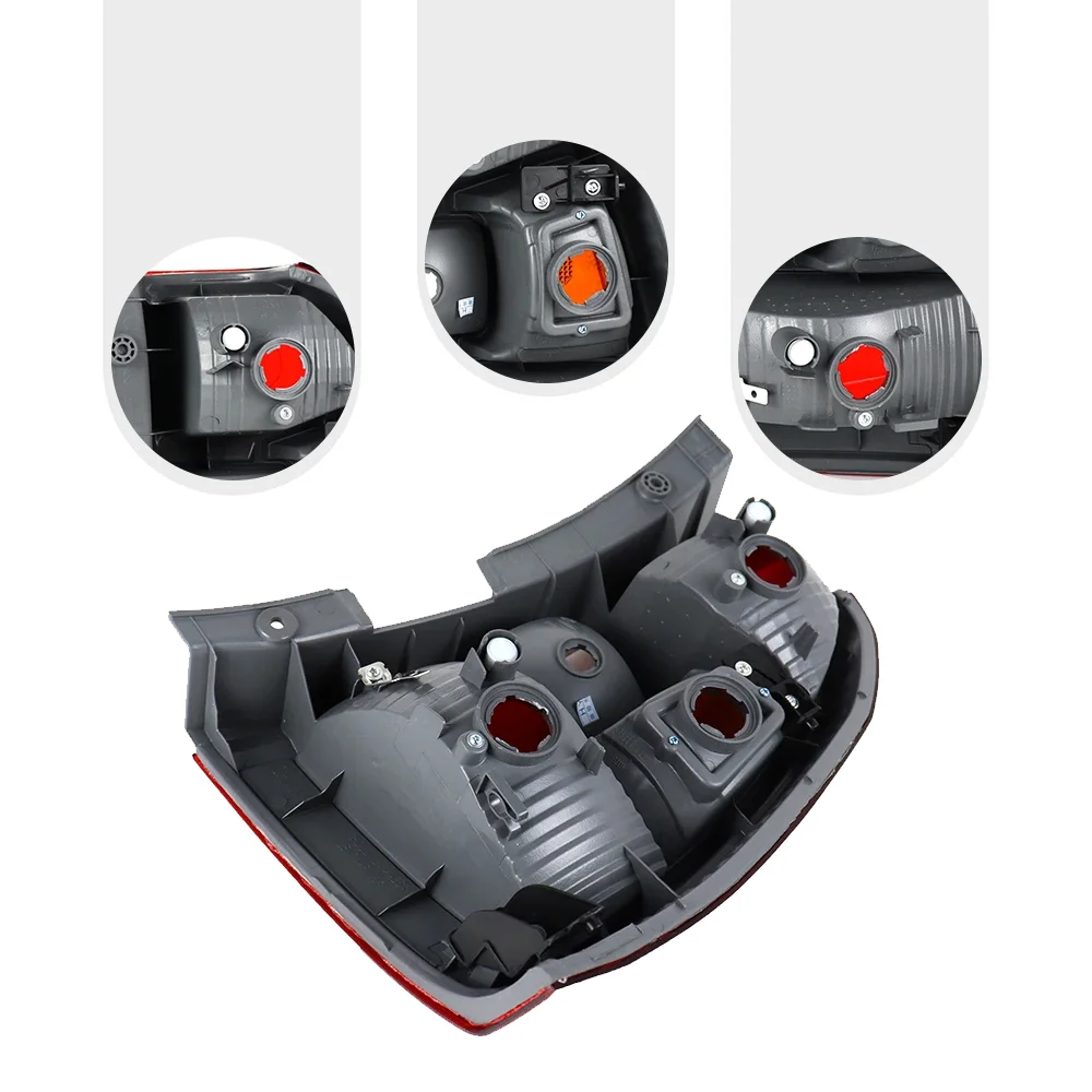 Car Rear Bumper TailLight For Kia Sportage 2007 2008 2009 2010 2012 Stop Brake Turn Signal Warning Lamp Left Right Without Bulb