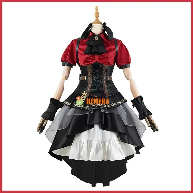 

Аниме BanG Dream! Togawa Sakiko Косплей Костюм Лакус Oblivionis Парик Юбка Принцессы Лолита Женщина Kawaii Карнавальный Рождественский Костюм