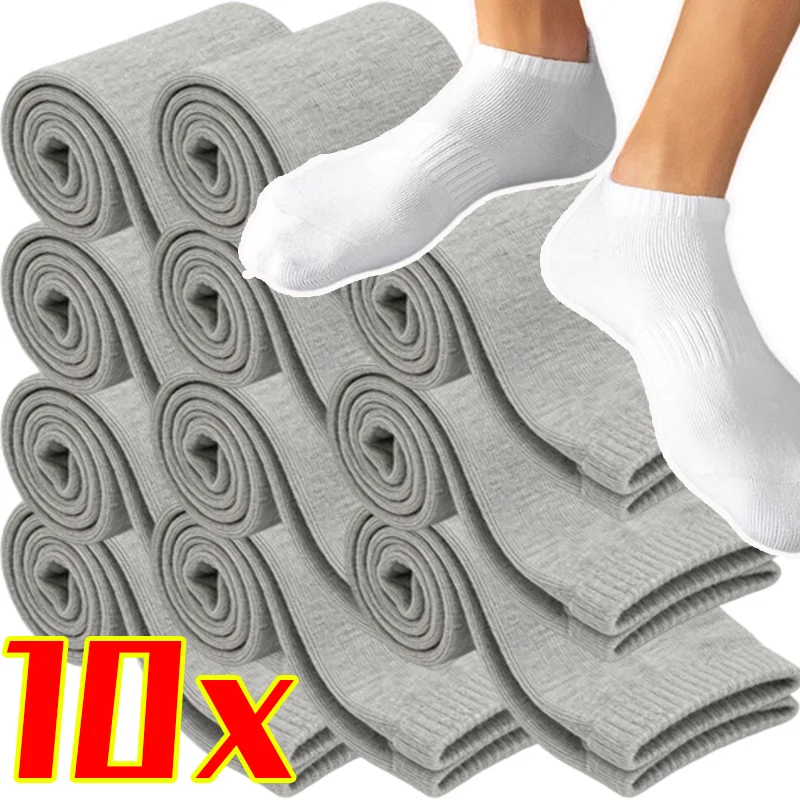 

Breathable Boat Socks Polyester Cotton Blend Moisture Wicking Non Slip Ankle Socks for Men Women Casual Running Gym Invisible