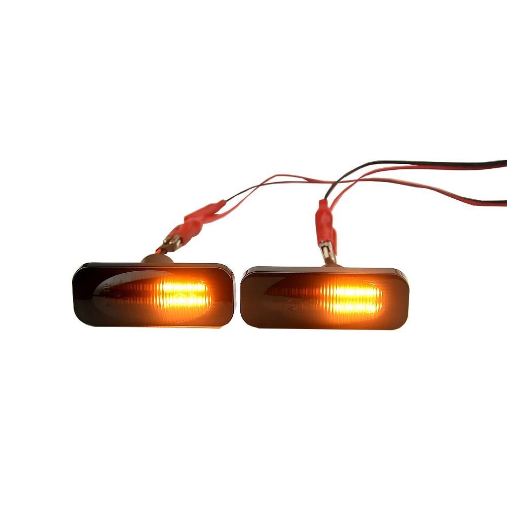 2 قطعة Led ديناميكية بدوره مصباح إشارة لأوبل أوميغا B Stufenheck قافلة متتابعة الوامض الجانب ماركر #5