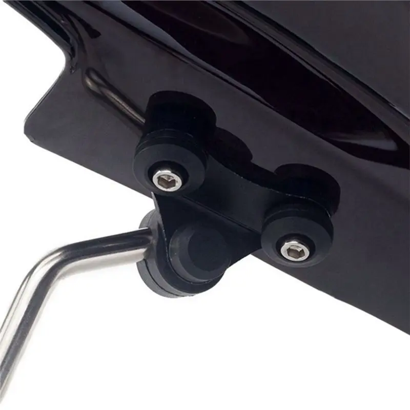 A85E-Moto Parts 4 Pairs Piar Motorcycle 22MM Windshield Mounting Bracket Universal Fixed Windscreen Bracket