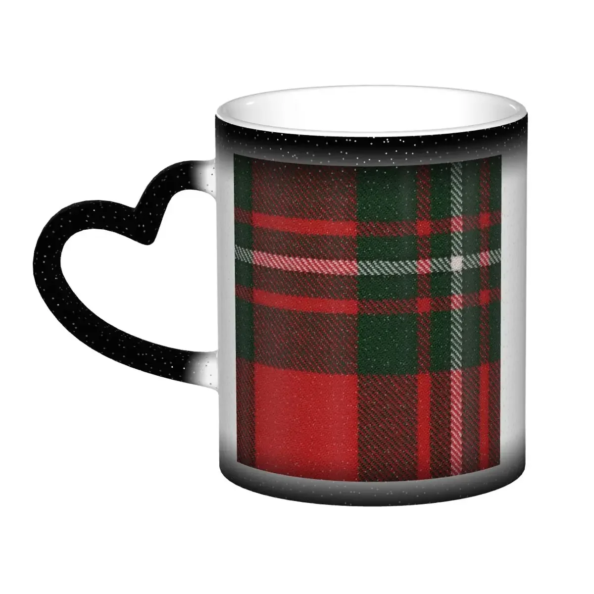 Taza de Cerámica Moderna con Diseño de Tartán Escocés MacGregor, Divertida Taza para Café, Té, Leche, Regalo para Amigos