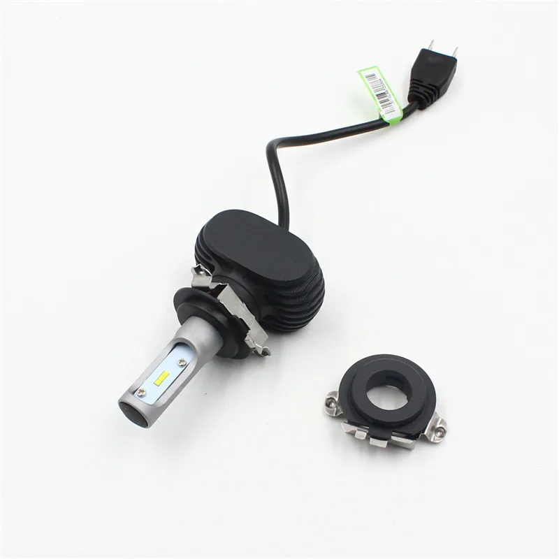 Rockeybright H7 led retainer clips for Mercedes ford Chery H7 LED Metal lamp socket led headlight bulb base holder adapter H7