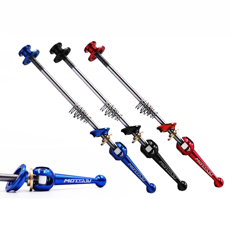 

Bicycle Quick Release Aluminum Alloy Quick Release Rod Titanium Alloy Axle Super Light Tie Rod Highway Axle Hub Quick Release