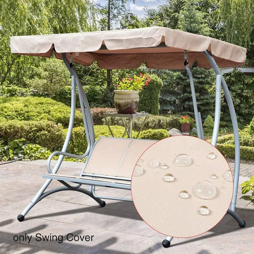 

Практичная водонепроницаемая крышка, запасные части, аксессуары для сада, отдыха на открытом воздухе, 1 шт., 2 и 3-местная крышка для качелей, верхняя крышка