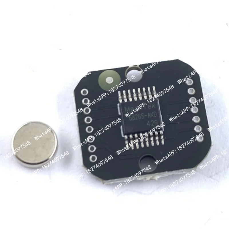 MT6826S magnetic encoder module PWM/SPI brushless motor 21-bit encoder replaces the AS5048