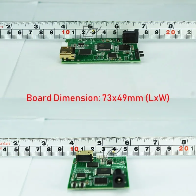 Carte de conversion de Signal vidéo HD 4-en-1, AHD41, AHD, TVI, CVI, CVBS, HDMI, VGA