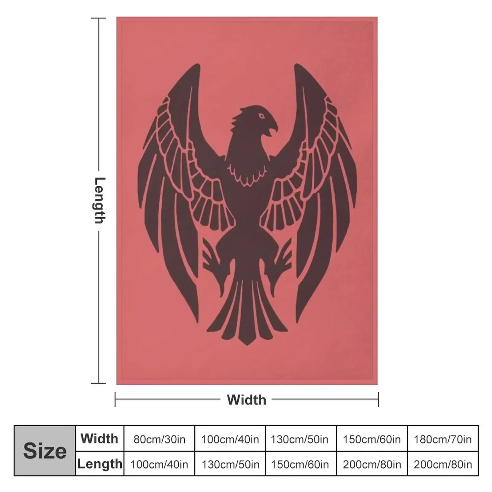 Fire Emblem?: Three Houses - Black Eagles Emblem [Colored] Throw Blanket for sofa Flannel Fabric warm winter Tourist Blankets