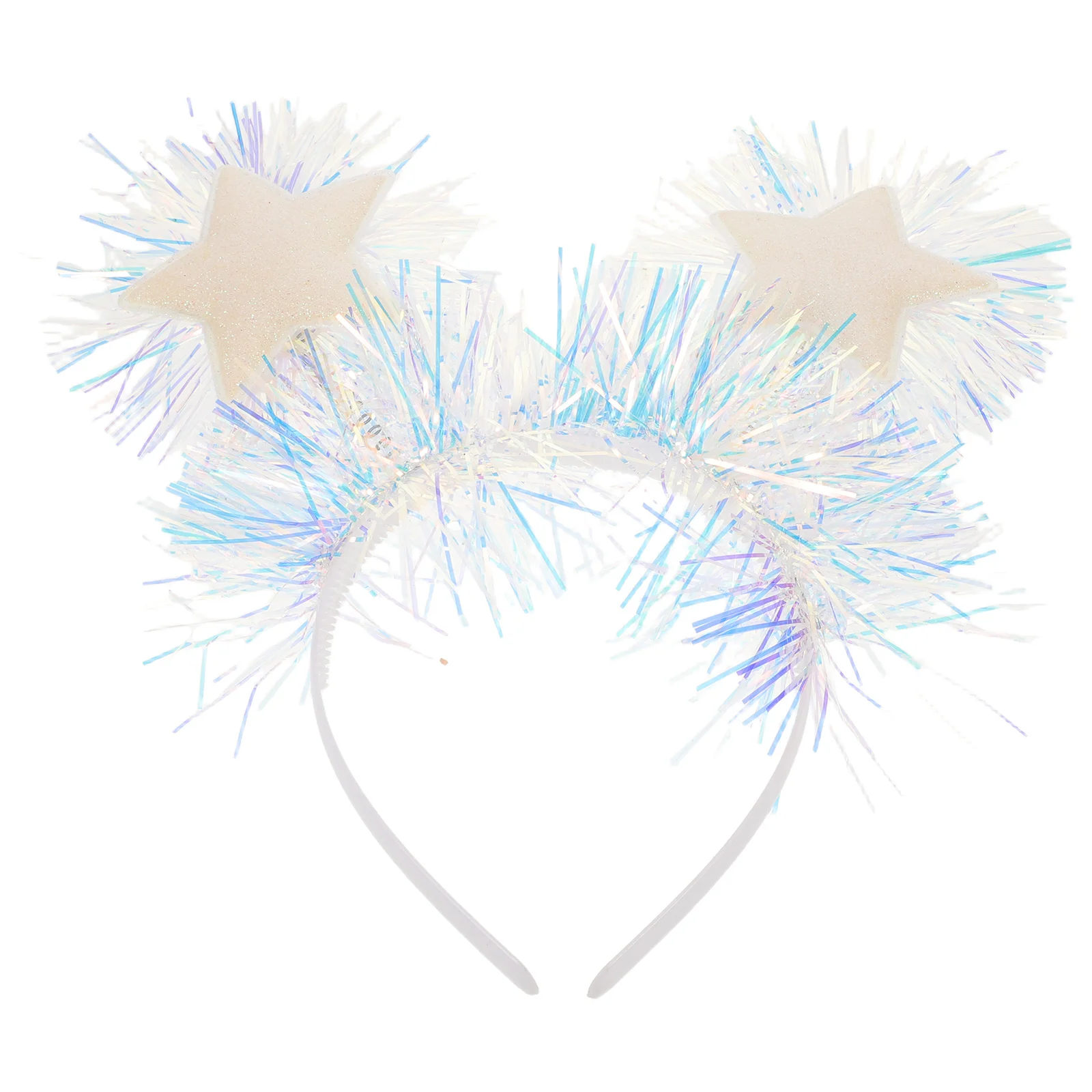 

Birthday Star Tinsel Headbands Glitter Hair Accessories Reusable Sparkling Party Decorations Glitter New Year Eve Hairbands