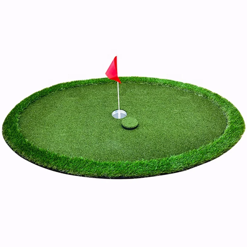 

Оптовая цена Golf Player Chipping Practice Складной круглый коврик для гольфа Коврик для гольфа в бассейне Плавающий коврик для гольфа Зеленый